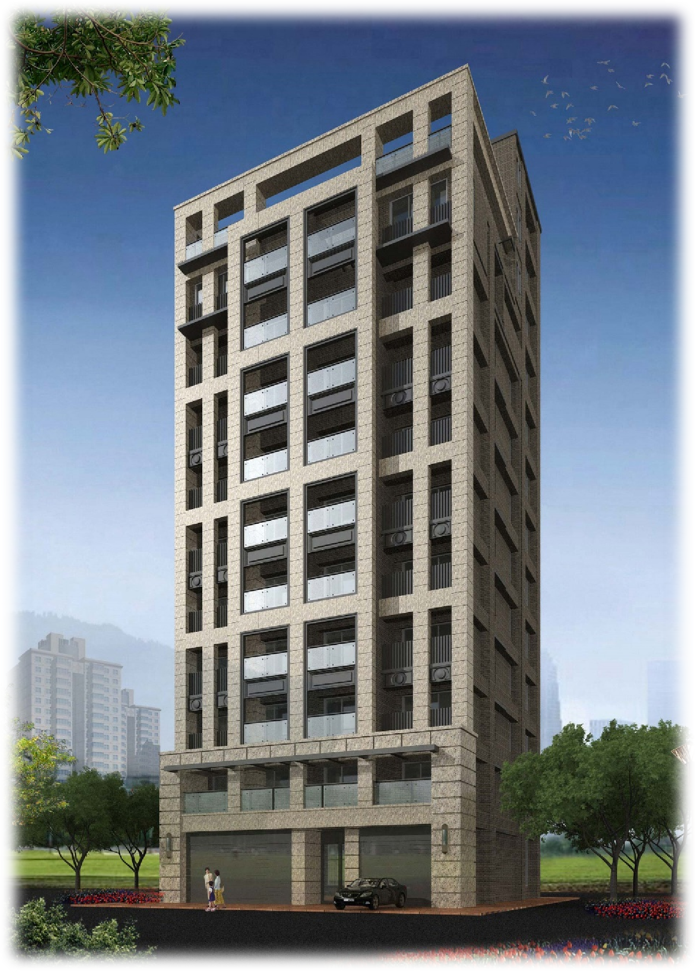 鈞美建設南港區成福段集合住宅新建機電工程